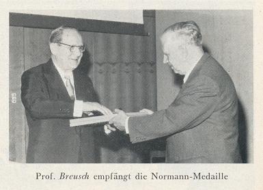 1971 Friedrich Ludwig Breusch (Forschermedaille)